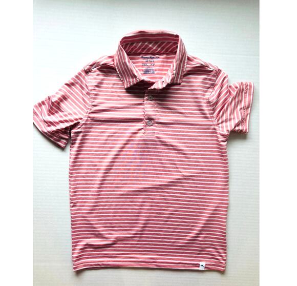 Tommy Bahama Other - Children's Tommy Bahama Active Striped Polo Shirt - Size M